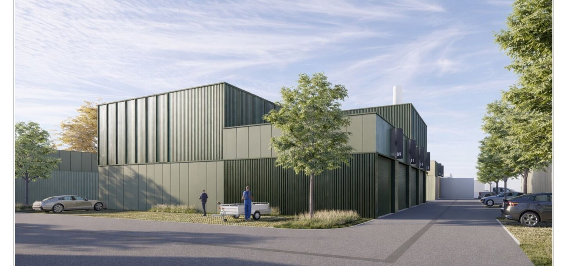 KMO-Units Dottenijs in Mouscron Dottignies