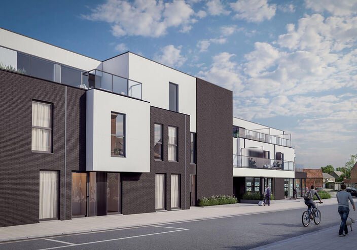 Gelijkvloerse verd. + tuin te koop in Haaltert