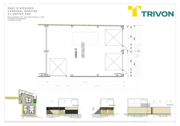 Kmo-unit te koop in Mouscron Dottignies