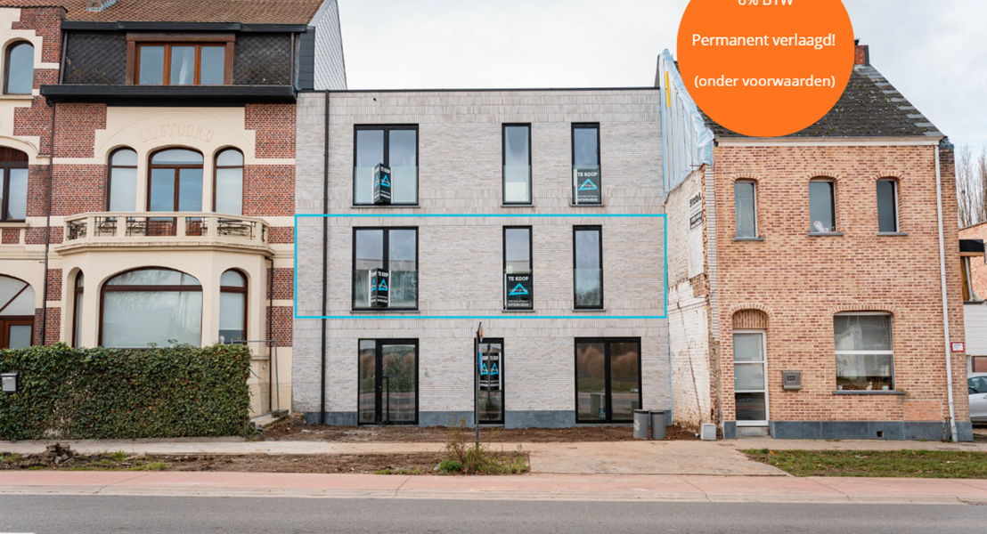 Appartement te koop in Aalst Erembodegem