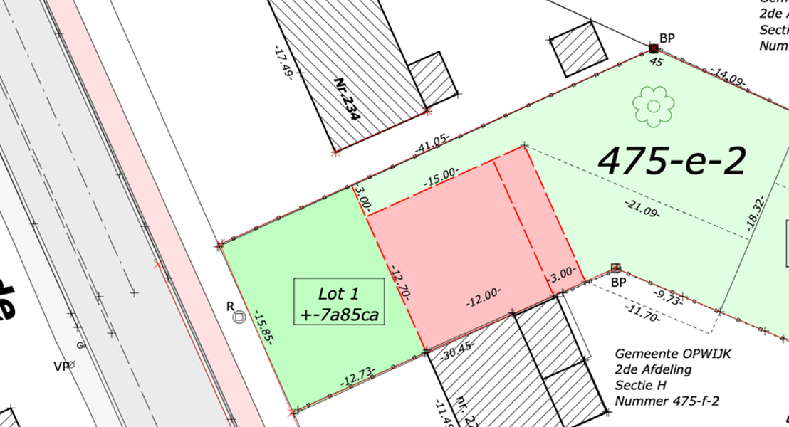 Bouwgrond te koop in Opwijk