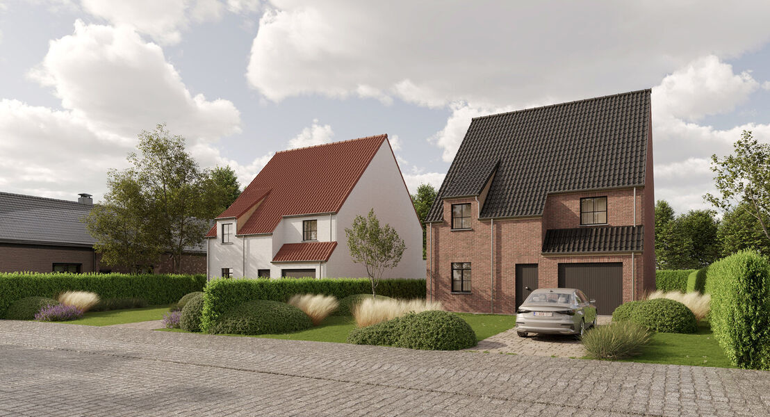 Op zoek naar een nieuwbouwwoning die m&eacute;&eacute;r biedt dan de standaard?
In de Parijsstraat in Meldert vindt u deze exclusieve open bebouwing waar wonen in alle rust centraal staat.

De woning wordt gerealiseerd op een uitzonderlijk ruim perceel van 1.138 m&sup2; 