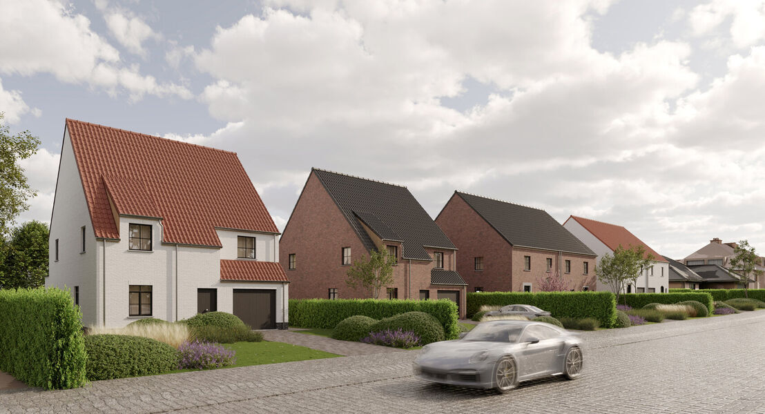 Op zoek naar een nieuwbouwwoning die m&eacute;&eacute;r biedt dan de standaard?
In de Parijsstraat in Meldert vindt u deze exclusieve open bebouwing waar wonen in alle rust centraal staat.

De woning wordt gerealiseerd op een uitzonderlijk ruim perceel van 1.138 m&sup2; 