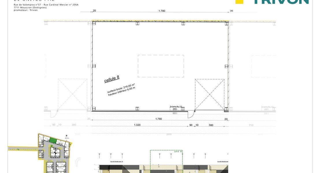 Kmo-unit te koop in Mouscron Dottignies