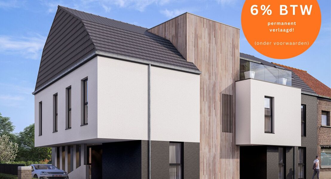 Penthouse te koop in Opwijk